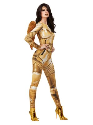 Fever Divine Guardian Angel Costume, Gold - FV11958