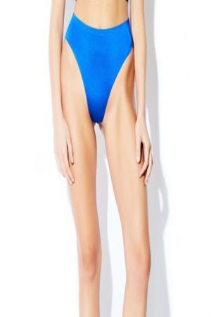 Bonded high waist cheeky - HAU1427