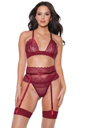 Coquette - Bra, Garter Belt and Thong - CQ22313