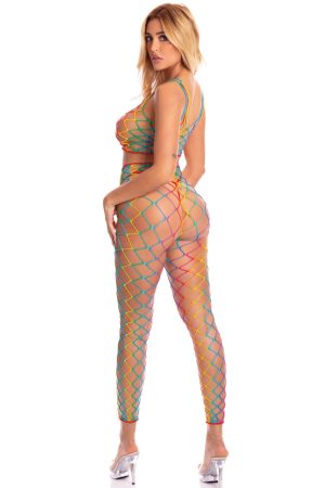 Roy G. Biv 2Pc Bodystocking - PL23078