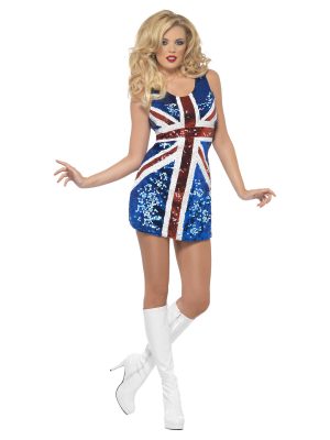 Fever All that Glitters Rule Britannia Costume - FV25001