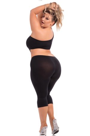 One Shoulder Cropped Catsuit - PL27035X