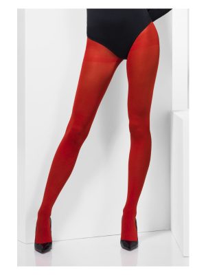Opaque Tights, Red - FV27135