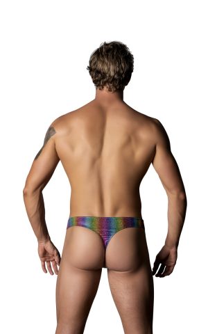 Malepower - Malepower Thong with Front Condom Pouch - MP421297