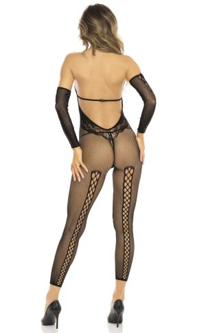 Rene Rofe - Laced With You 2Pc Bodystocking - RR7102