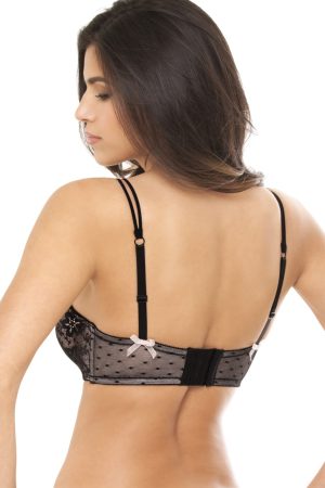 Bombshell Love Affair Lace Demicup Bra - B2006