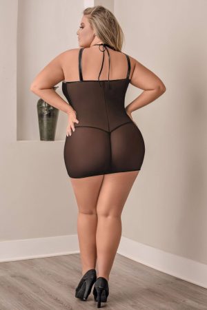 Strappy Chemise & G-String - MSB576