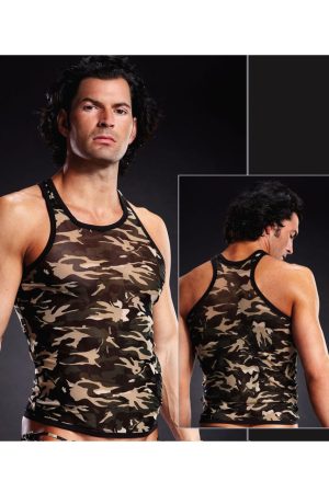 Mesh Racerback Tank - BLM018